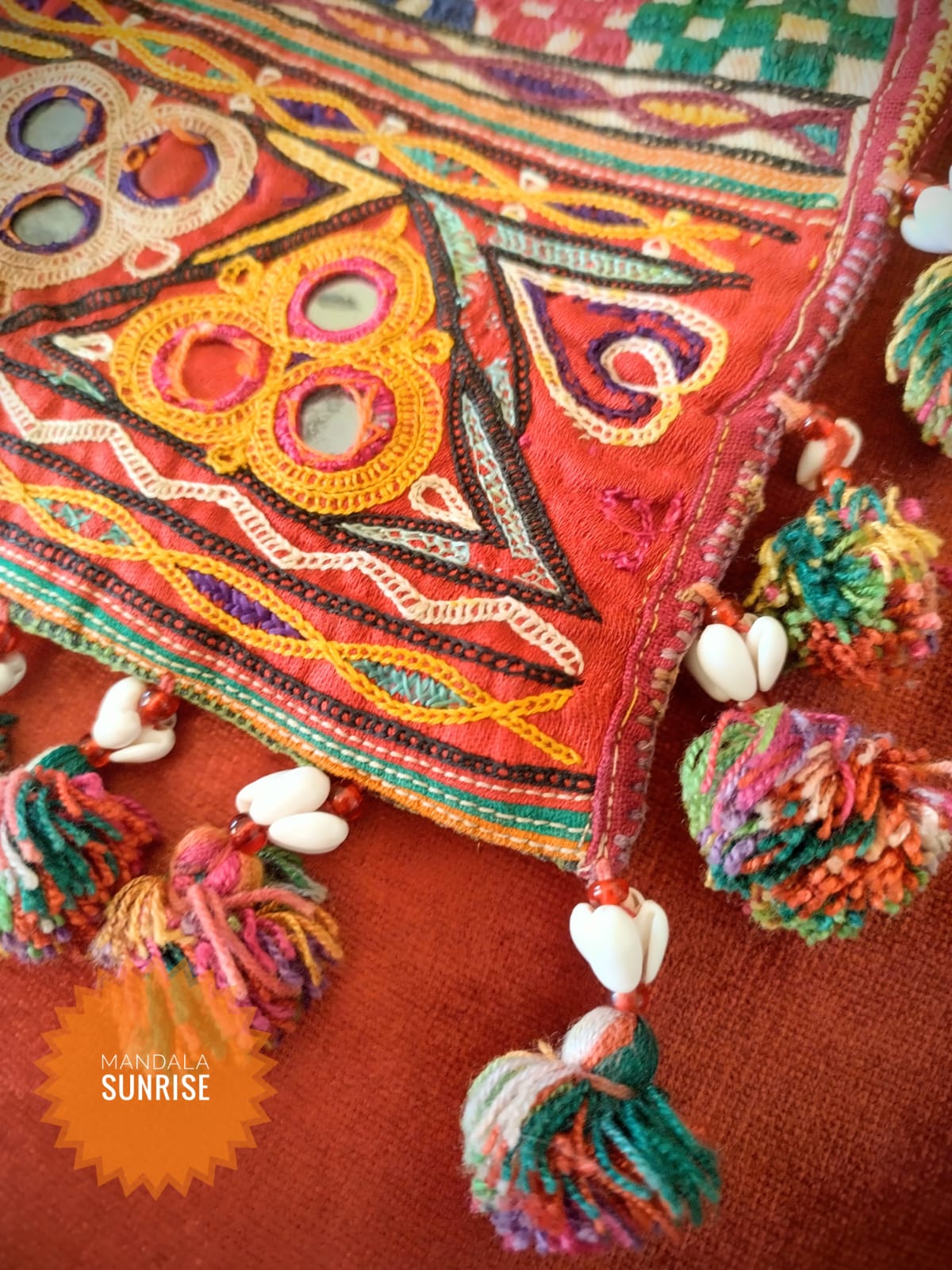 Vintage indian Cushion cover