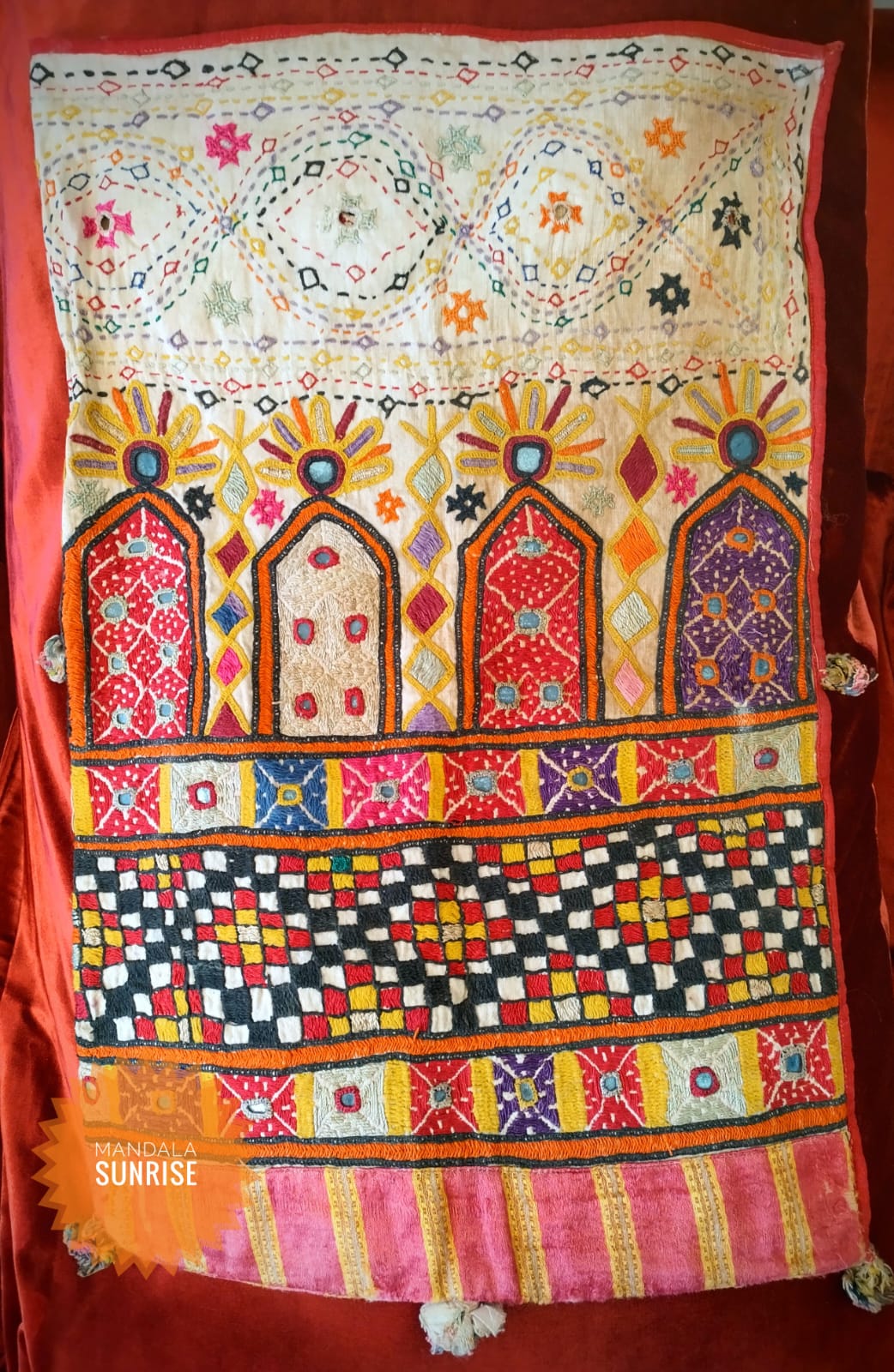 Vintage Indian Cushion Cover
