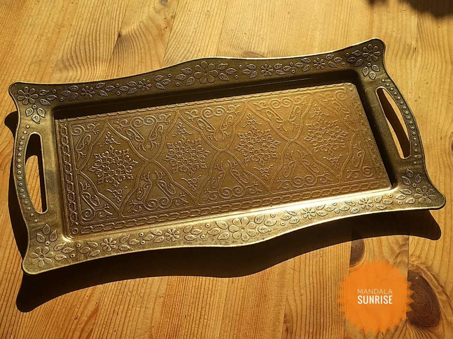 Turkish coffee set for 2 with tray