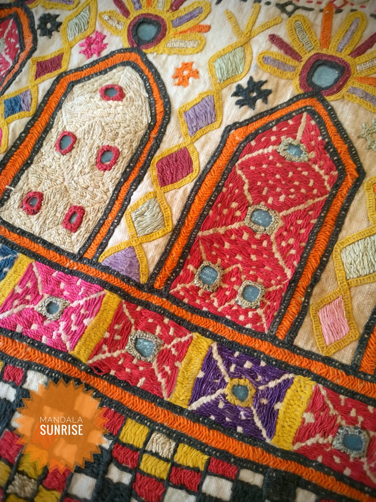 Vintage Indian Cushion Cover