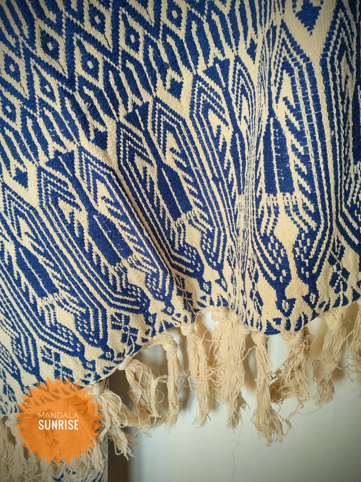 100% cotton hand woven blanket/throws