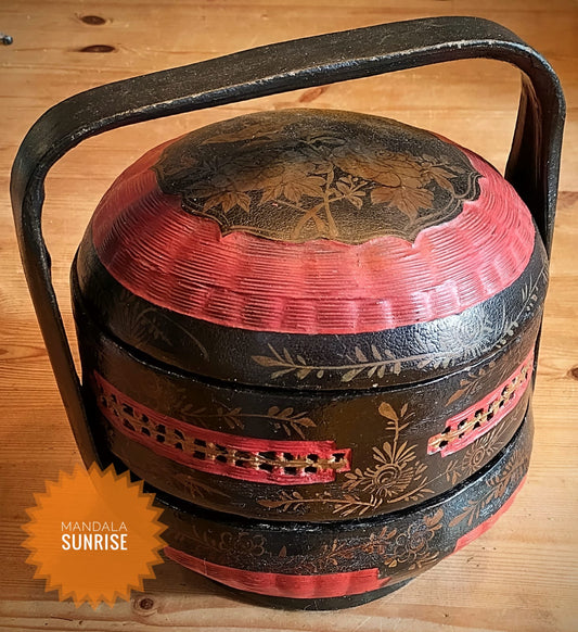 Antique Chinese Wedding Basket