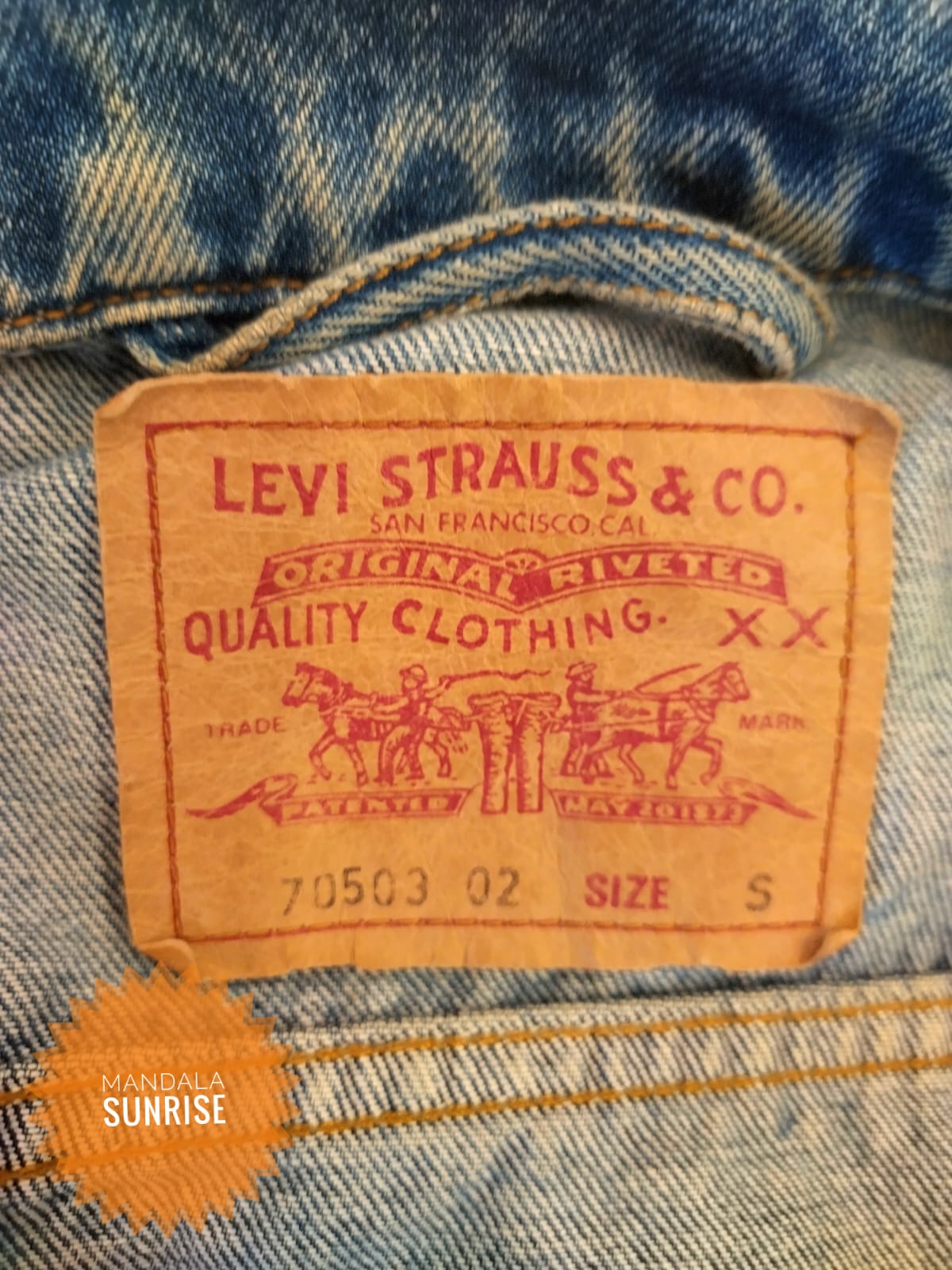 Vintage Levi Strauss Denim Jacket S