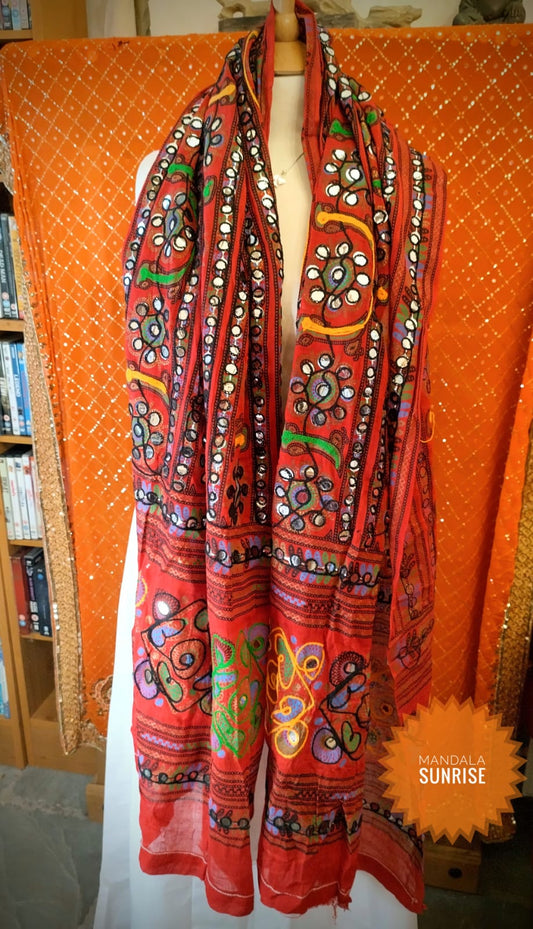 Long Indian Scarf 80" x 36"