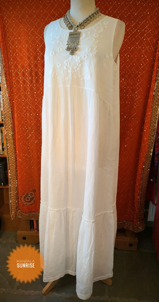 Pretty Cotton Summer lined dress