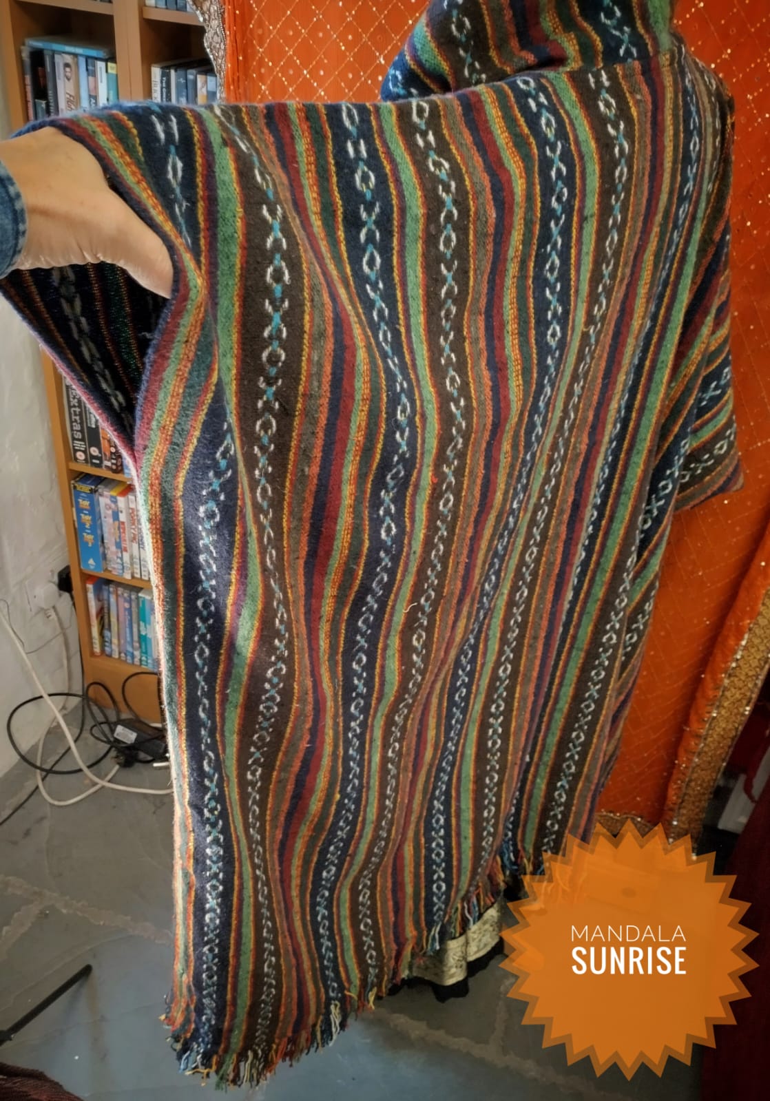 Long length cotton hoodie