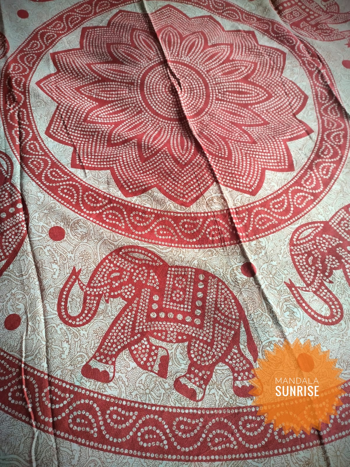 100% cotton Elephant wall hanging/throw