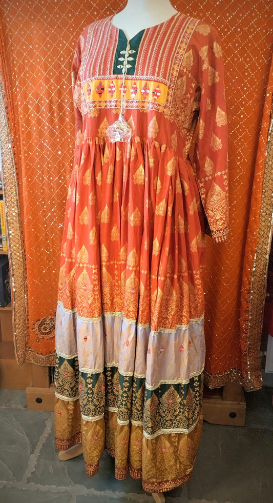 Indian Afghan style Dress M