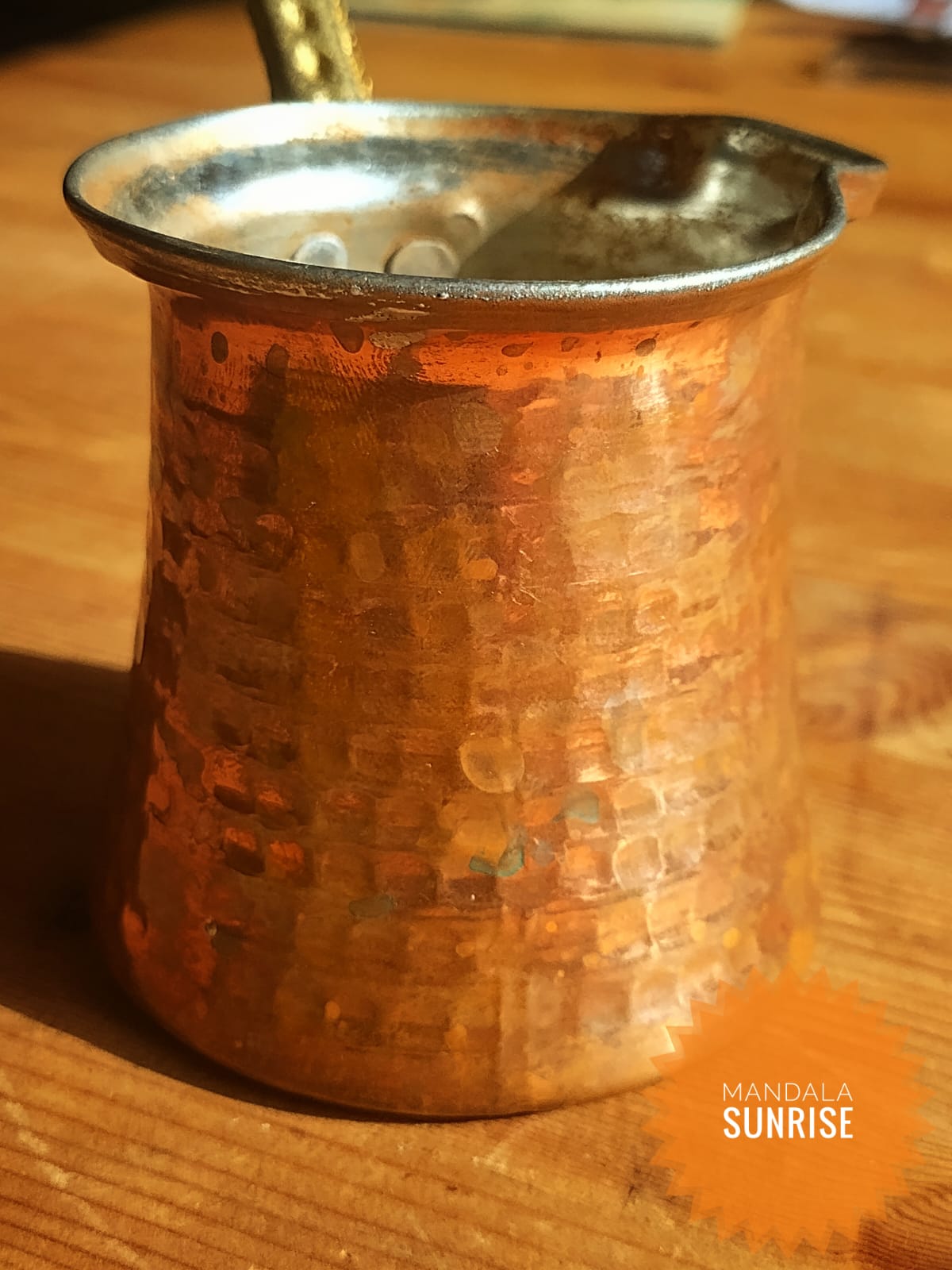 Turkish coffee set for 2 with tray
