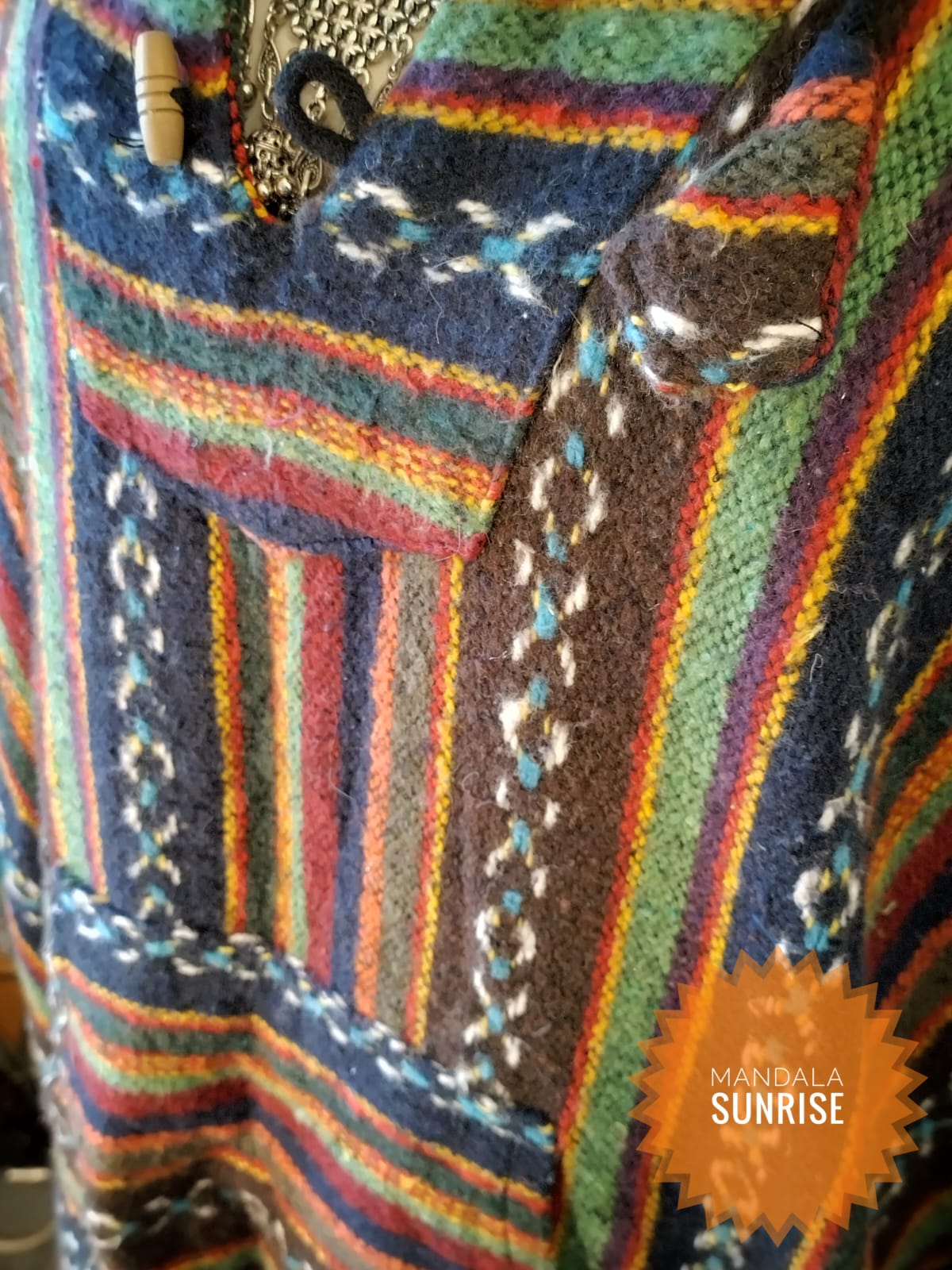 Long length cotton hoodie