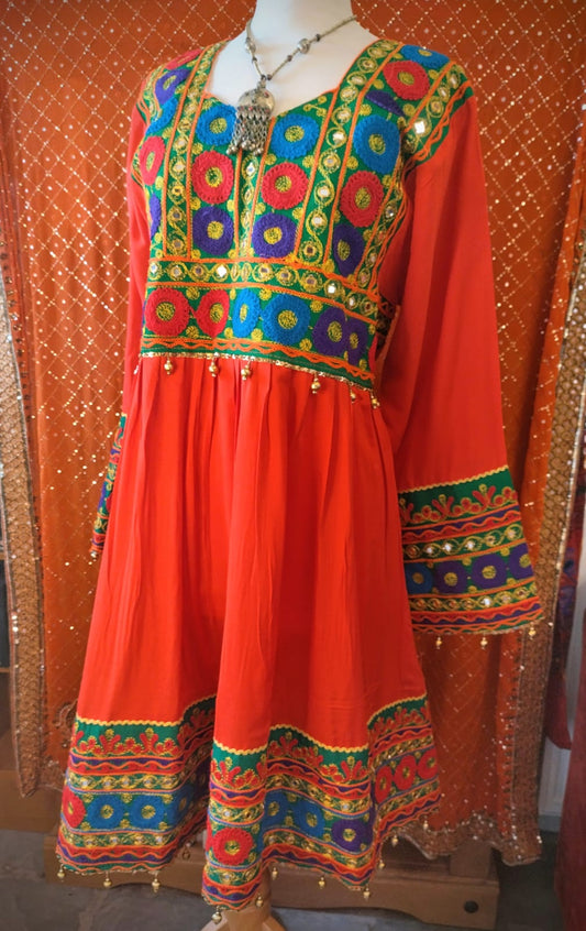 Red Afghan Dress 18