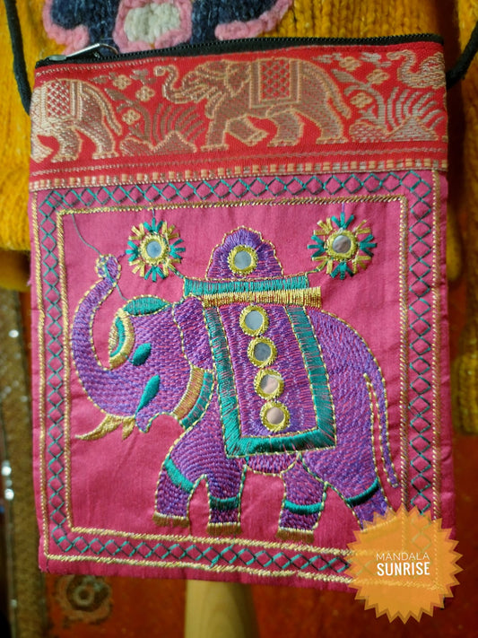 Cross body elephant bag