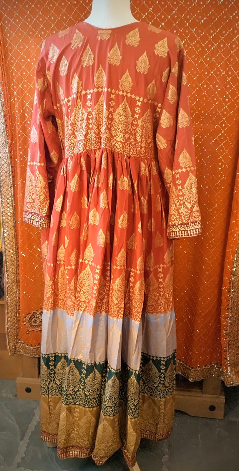 Indian Afghan style Dress M