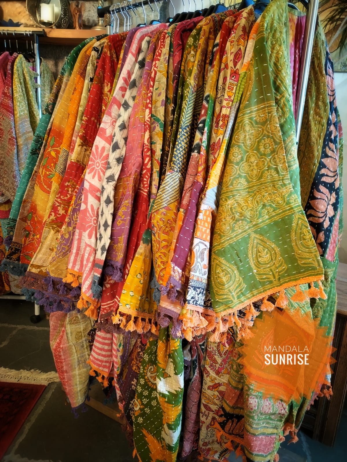 Kantha Duster kimono style jackets