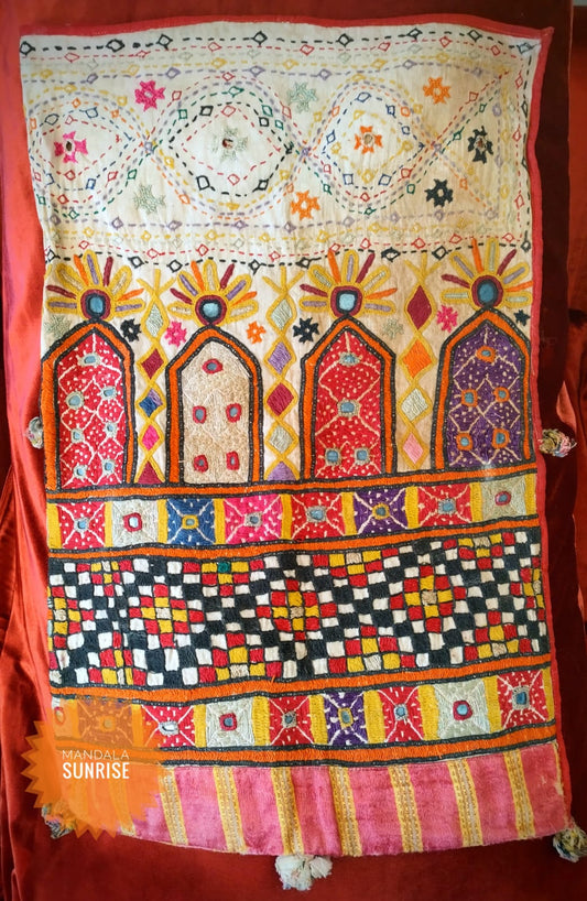 Vintage Indian Cushion Cover