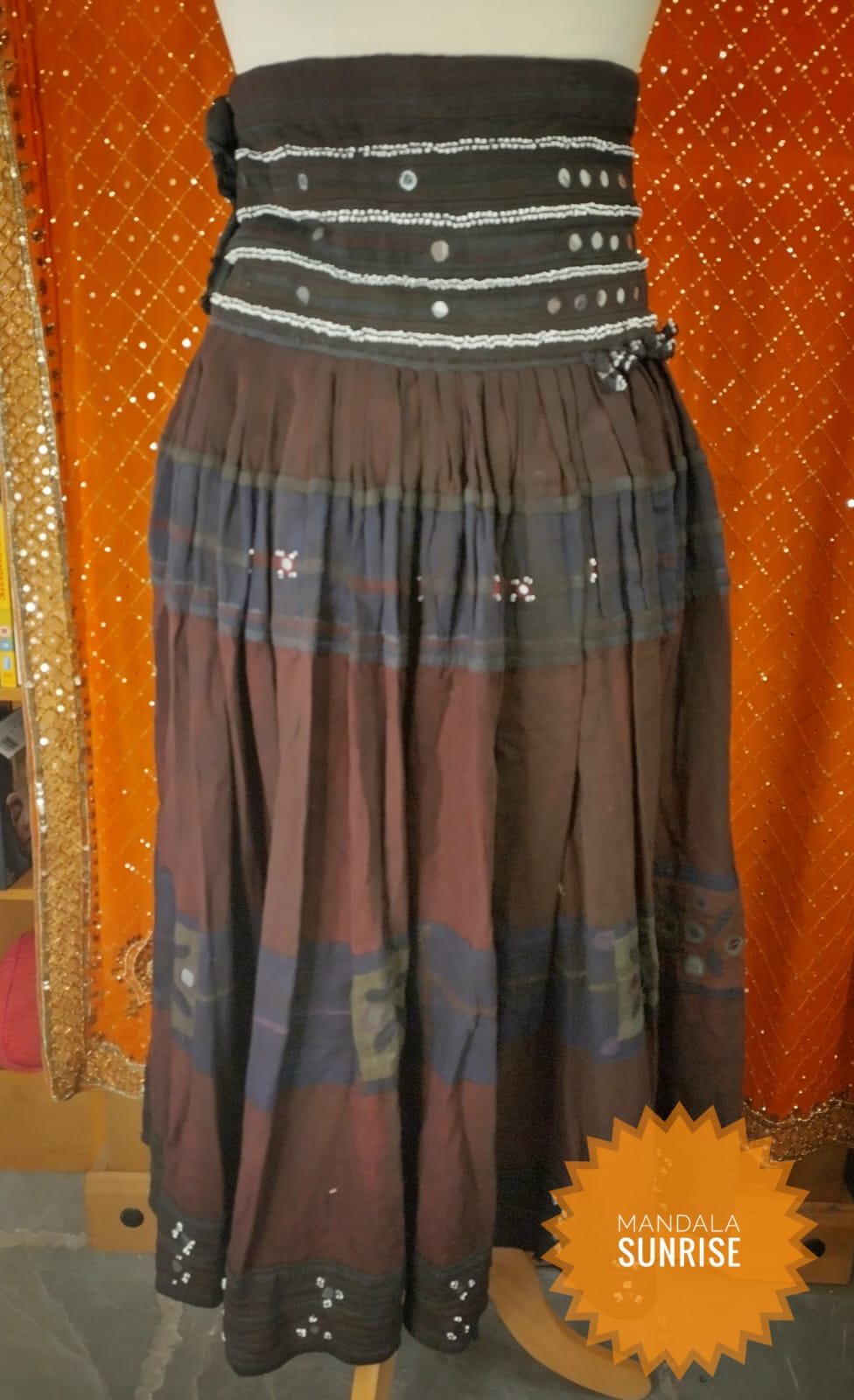 Banjara indian traditional gypsy skirt