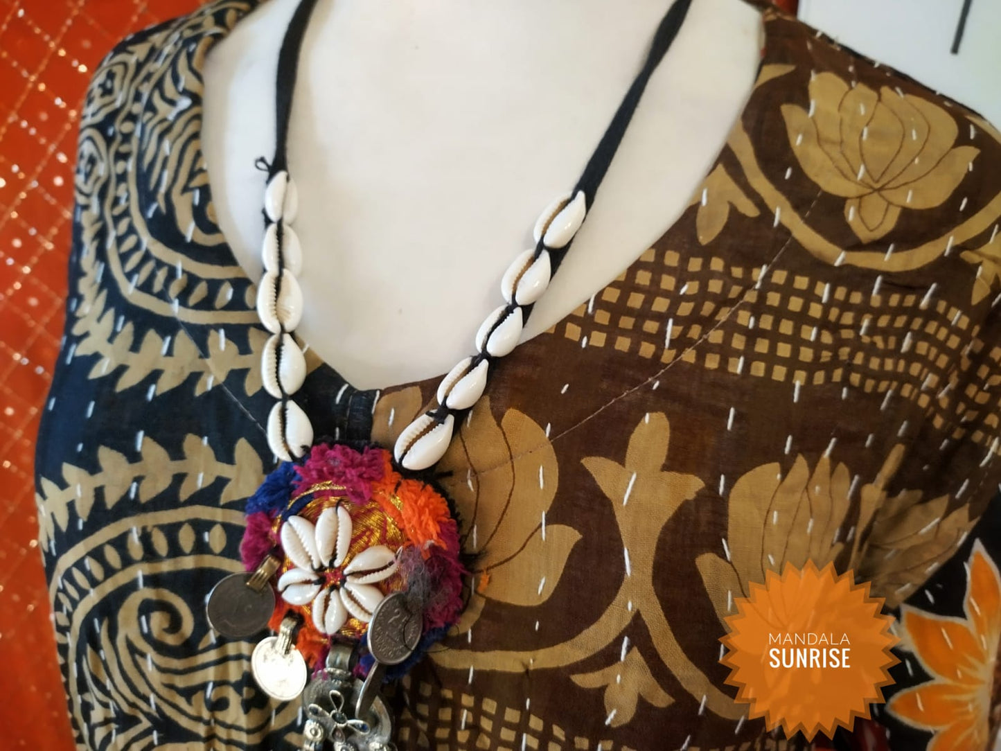 Long Sleeved Kantha Dress f/s (9)