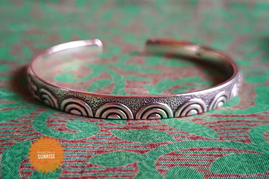 Sand and Sea hallmarked 925 silver bangle