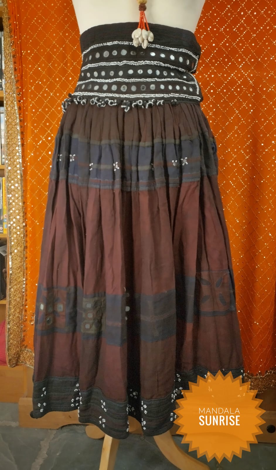 Banjara indian traditional gypsy skirt