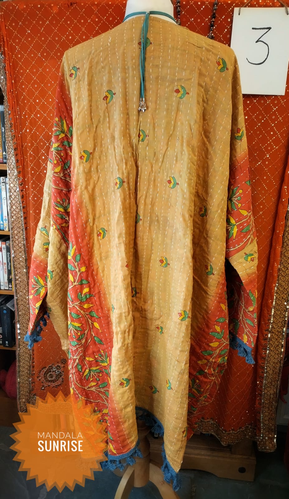 Reversible Kantha Duster Coat 20 to 22(number 3)
